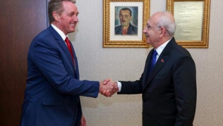 Kılıçdaroğlu, ABD Büyükelçisi Flake ile görüştü