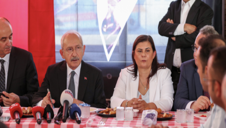 Kılıçdaroğlu Aydın'da esnafla bir araya geldi: 'Sandıkta bu işi bitirmek zorundayız'