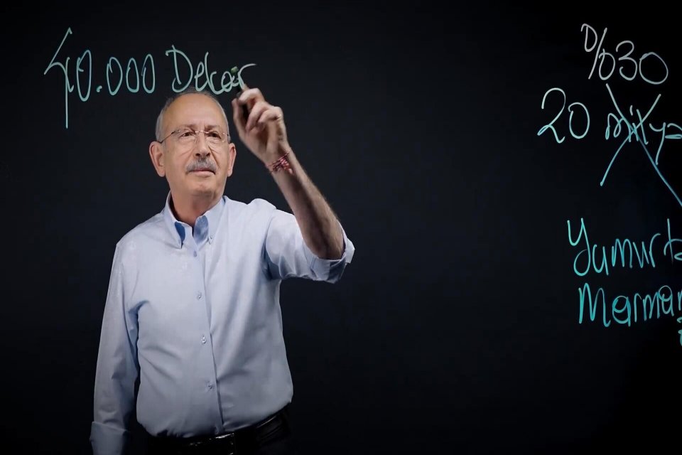 Kemal Kılı&ccedil;daroğlu sosyal medya hesabından paylaştığı mesajında, "Saat 19.00'da burada,