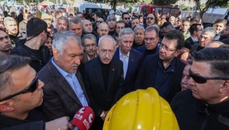 Kılıçdaroğlu, belediye başkanlarıyla beraber deprem bölgesinde
