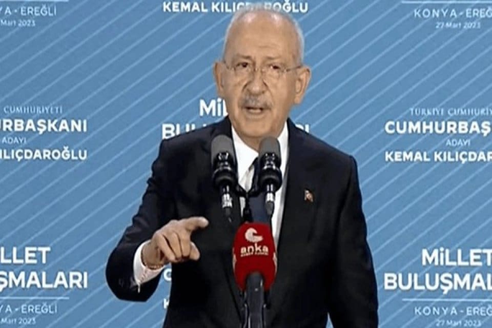 CHP Genel Başkanı ve Millet İttifakı&rsquo;nın Cumhurbaşkanı adayı Kemal Kılı&ccedil;daroğlu,