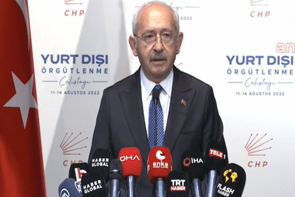 Cumhuriyet Halk Partisi Yurt Dışı &Ouml;rg&uuml;tlenme &Ccedil;alıştayı, İstanbul'da ger&ccedil;ekleştiriliyor. İstanbul