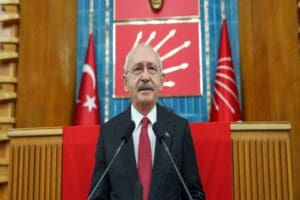 CHP Genel Başkanı ve Millet İttifakı Cumhurbaşkanı adayı Kemal Kılı&ccedil;daroğlu&rsquo;nun