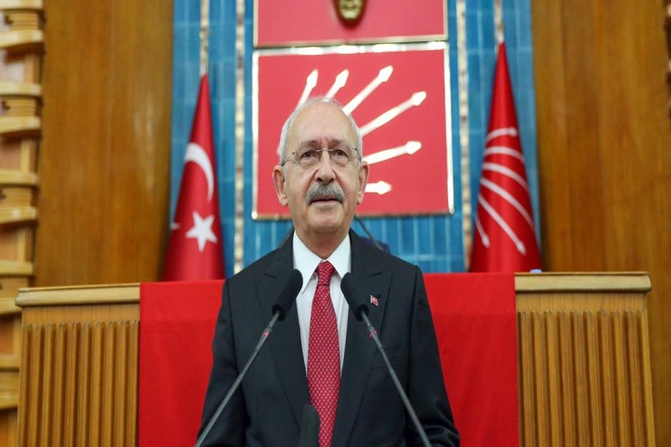 CHP Genel Başkanı ve Millet İttifakı Cumhurbaşkanı adayı Kemal Kılı&ccedil;daroğlu&rsquo;nun