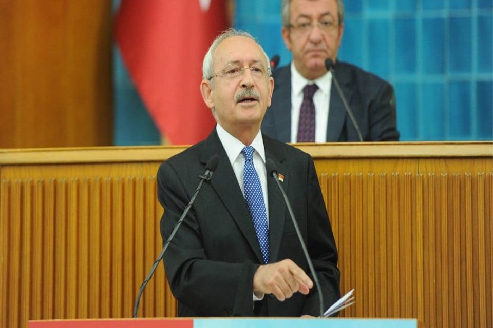 Cumhuriyet Halk Partisi (CHP) Genel Başkanı Kemal Kılı&ccedil;daroğlu, partisinin grup