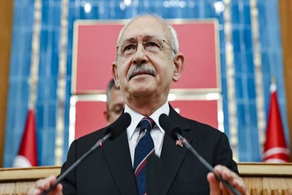 CHP lideri Kemal Kılı&ccedil;daroğlu, Millet İttifakı&rsquo;nın cumhurbaşkanı adayına 6'lı masanın