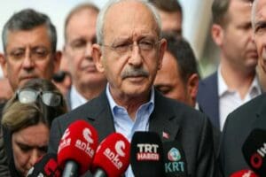 Millet İttifakı'nın cumhurbaşkanı adayı Kemal Kılı&ccedil;daroğlu, Suriye sınırında yaptığı a&ccedil;ıklamalarında
