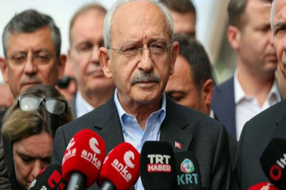 Millet İttifakı'nın cumhurbaşkanı adayı Kemal Kılı&ccedil;daroğlu, Suriye sınırında yaptığı a&ccedil;ıklamalarında