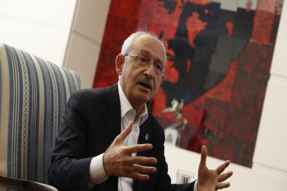 CHP lideri Kemal Kılı&ccedil;daroğlu, altılı masanın cumhurbaşkanı adayına ilişkin olarak