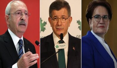 Kılıçdaroğlu, Davutoğlu ve Akşener sel felaketinin yaşandığı bölgeye gidiyor