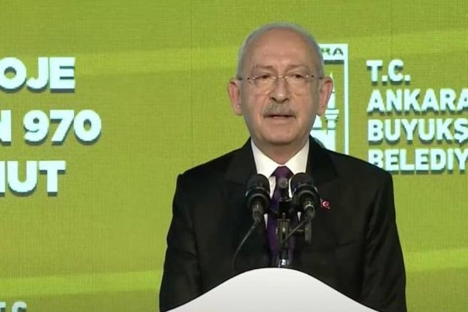 Millet İttifakı&rsquo;nın Cumhurbaşkanı Adayı Kemal Kılı&ccedil;daroğlu, Ankara B&uuml;y&uuml;kşehir Belediyesi&rsquo;nin temel