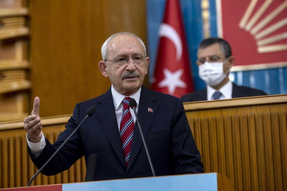 CHP lideri Kemal Kılıçdaroğlu, Cumhurbaşkanı Recep Tayyip Erdoğan'a "Ey gözleri