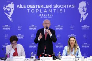 CHP Genel Başkanı Kemal Kılıçdaroğlu “Aile Destek Sigortası” bilgilendirme toplantısında