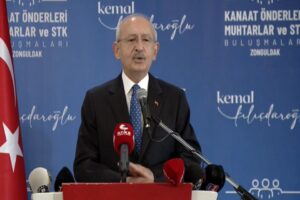 CHP lideri Kemal Kılıçdaroğlu, Zonguldak'ta Muhtarlar, STK Temsilcileri ve Kanaat