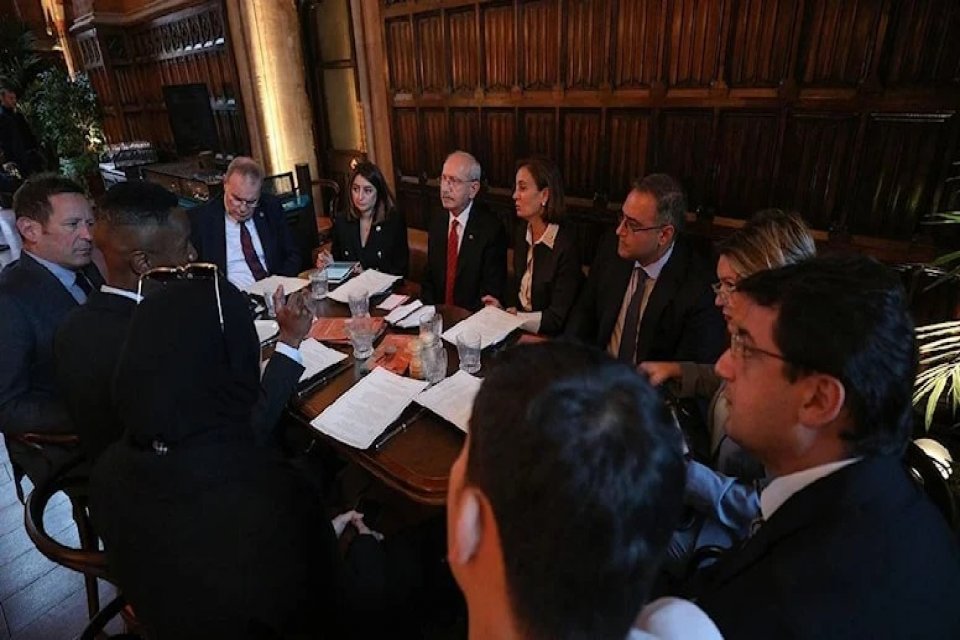 CHP Genel Başkanı Kemal Kılıçdaroğlu’nun, Londra ziyareti başladı. Kılıçdaroğlu ilk