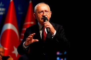 Cumhuriyet Halk Partisi (CHP) Genel Başkanı Kemal Kılı&ccedil;daroğlu ve parti