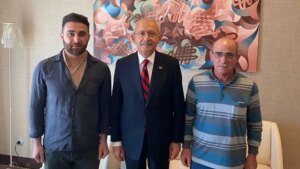 CHP lideri Kemal Kılı&ccedil;daroğlu, Konya&rsquo;da katledilen Dedeoğulları ailesinin akrabaları ile