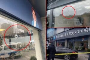 Millet İttifakı'nın Cumhurbaşkanı adayı Kemal Kılı&ccedil;daroğlu, kurşunlanan İYİ Parti İstanbul