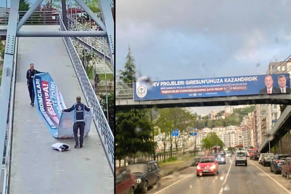 Giresun'da Millet İttifakı'nın adayı, CHP Genel Başkanı Kemal Kılı&ccedil;daroğlu'nun mitingi