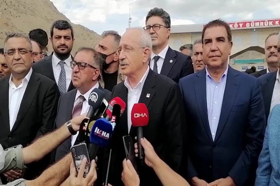 CHP Genel Başkanı Kemal Kılı&ccedil;daroğlu, Cumhurbaşkanı Recep Tayyip Erdoğan&rsquo;ın &ldquo;T&uuml;rkiye