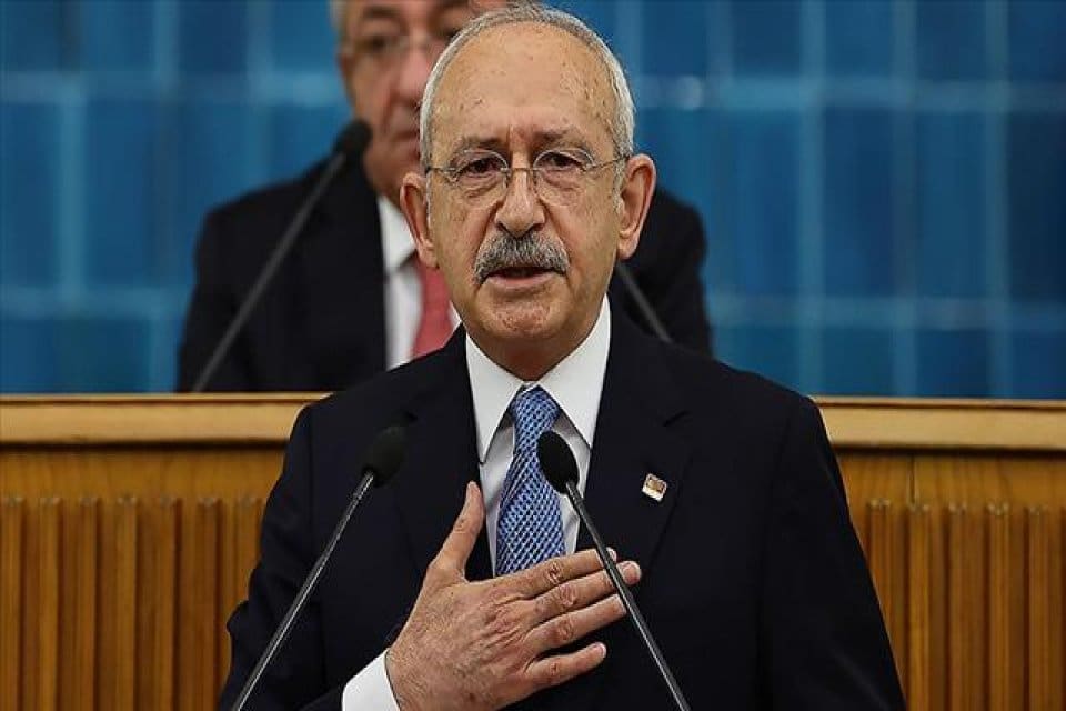 Cumhuriyet Halk Partisi Genel Başkanı Kemal Kılı&ccedil;daroğlu, T&Uuml;İK&rsquo;in eyl&uuml;l ayı