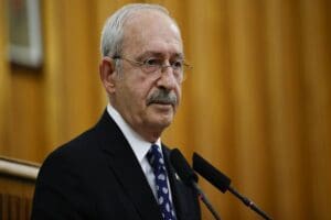 CHP Lideri Kemal Kılı&ccedil;daroğlu, sığınmacılara sahip &ccedil;ıkmayı s&uuml;rd&uuml;receklerini a&ccedil;ıklayan Erdoğan'a