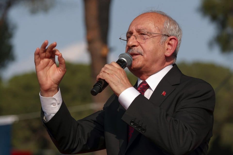 Millet İttifakı Cumhurbaşkanı adayı ve CHP lideri Kemal Kılı&ccedil;daroğlu ile