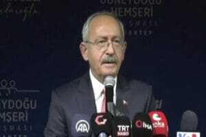 Gaziantep'te konuşan CHP lideri Kılı&ccedil;daroğlu, "Sizlere s&ouml;z veriyorum. O uyuşturucu