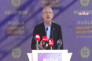CHP Genel Başkanı Kemal Kılı&ccedil;daroğlu, Muğla B&uuml;y&uuml;kşehir Belediyesi Toplu A&ccedil;ılış
