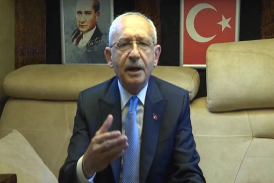 Millet İttifakı Cumhurbaşkanı adayı ve CHP Genel Başkanı Kemal Kılı&ccedil;daroğlu,