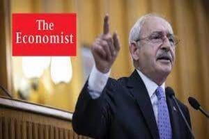 İngiliz ekonomi dergisi The Economist, CHP lideri Kemal Kılı&ccedil;daroğlu'nu manşetine