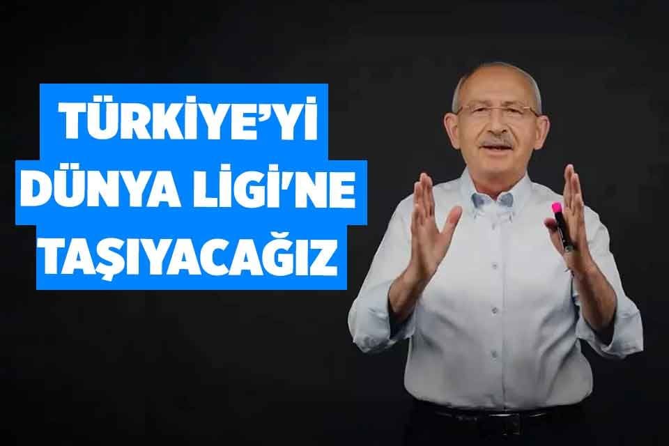 Kılı&ccedil;daroğlu, videoyu "Biz T&uuml;rk devletini y&ouml;netmeye her şeyimizle hazırlandık. Onlar