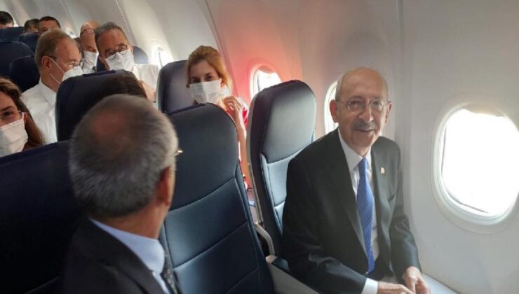 Kılıçdaroğlu ve 120 milletvekili aynı uçakta