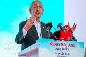 Kırklareli’ndeki temaslarını sürdüren CHP lideri Kemal Kılıçdaroğlu, Trakya Roman kanaat