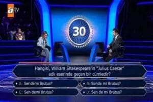 Yaklaşık bir ay &ouml;nce Kim Milyoner Olmak İster'e katılan Simay