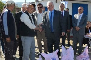 Ata tohumu karakıl&ccedil;ık buğdayının &uuml;retimini arttıran İzmir B&uuml;y&uuml;kşehir Belediyesi Kınık&rsquo;taki