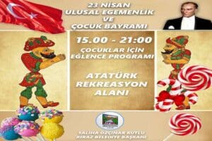 Kiraz Belediyesi 23 Nisan Ulusal Egemenlik ve &Ccedil;ocuk Bayramı Şenlikleri,