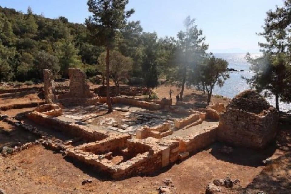 Muğla'nın Bodrum il&ccedil;esinde, birinci derece arkeolojik SİT alanında bulunan Kisseb&uuml;k&uuml;