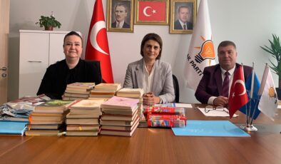 Kitap AK Parti İzmir’den, resimler çocuklardan