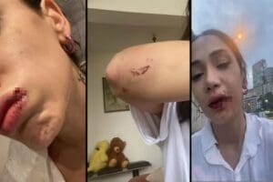 İstanbul Kağıthane'de iki kız kardeş, kimliği belirsiz bir kişinin &ouml;nce