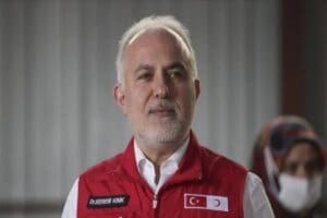 Kızılay Başkanı Kerem Kınık, "İstifa edecek misiniz?" sorusuna, "Ortaya b&ouml;yle