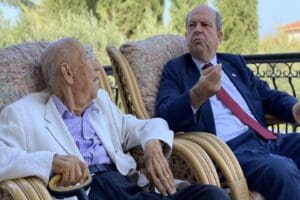 Kuzey Kıbrıs T&uuml;rk Cumhuriyeti (KKTC) Cumhurbaşkanı Ersin Tatar&rsquo;ın babası R&uuml;stem