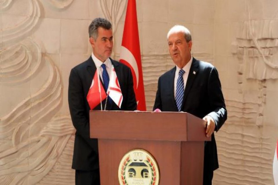 KKTC Cumhurbaşkanı Ersin Tatar, T&uuml;rkiye Barolar Birliği Başkanlığı tarafından d&uuml;zenlenen