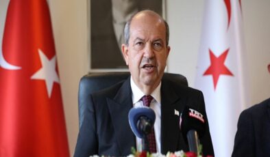 KKTC Cumhurbaşkanı Tatar: Kıbrıs’ın tümünün AB'ye alınması Türkiye ile bağlarımızın koparılmasıdır