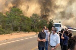 Kuzey Kıbrıs T&uuml;rk Cumhuriyet&rsquo;inde (KKTC) 2 g&uuml;nd&uuml;r devam eden Mersinlik