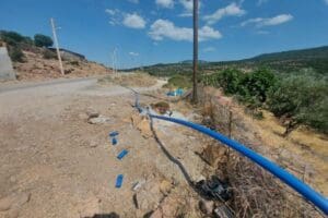 İzmir'in Menemen il&ccedil;esine bağlı kırsal &Ccedil;altı Mahallesi'nden 3 kilometre mesafedeki
