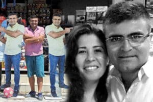 İzmir'in &Ccedil;eşme il&ccedil;esinde evinin bah&ccedil;esinde g&ouml;rd&uuml;ğ&uuml; otel işletmecisi Burak Işık'ı