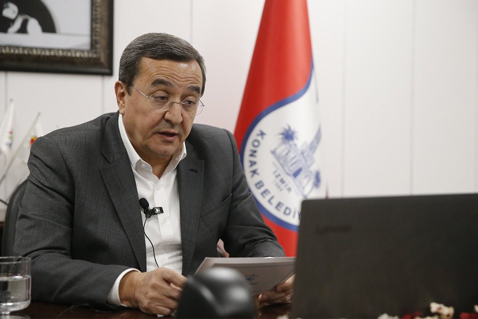 Konak Belediyesinin Avrupa Yerel Demokrasi Haftası Partner &Ouml;d&uuml;l&uuml;&rsquo;n&uuml;, Fransa'nın Strazburg