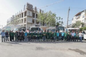 Konak Belediyesi Temizlik İşleri M&uuml;d&uuml;rl&uuml;ğ&uuml;, Ramazan Bayramı &ouml;ncesi il&ccedil;enin d&ouml;rt