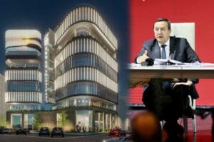 Konak Belediyesi&rsquo;nin Basmane&rsquo;de yapılacak yeni binası, belediye meclis toplantısında tanıtıldı.